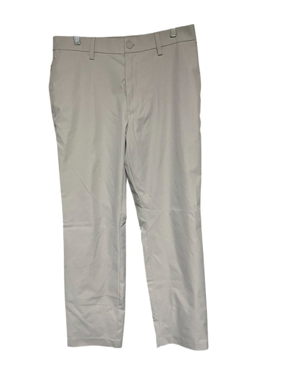 Banana Republic Mens Commuter Flex Pants 34x30 Light Beige Khaki Office Wear